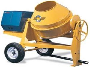 Concrete Mixer 9 CU.FT Gas